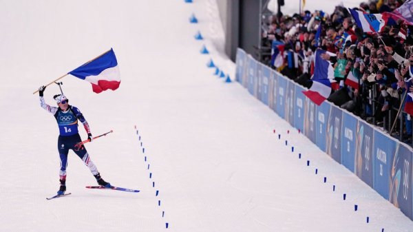 French women upset Sweden for Olympic gold in biathlon relay