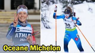 Oceane Michelon Wins Silver - women's 7.5km biathlon sprint - 2026 Winter Olympics