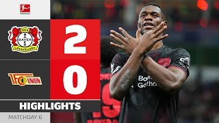 Bayer's Youngsters Unstoppable! | BAYER LEVERKUSEN - UNION BERLIN | Highlights | MD 6 – Bundesliga