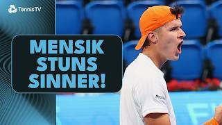 Jakub Mensik Stuns World No.2 Jannik Sinner! | Doha 2026 Match Highlights