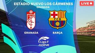 🔴Granada Femenino vs FC Barcelona Femenino | Spanish Liga f | Women Football Live Simulation
