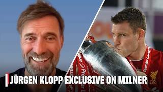 Jürgen Klopp INTERVIEW on James Milner breaking the Premier League appearance record | ESPN FC