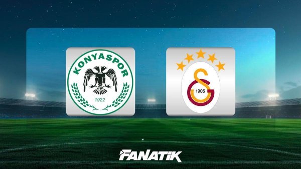 🚨CANLI Yayın İzle: Konyaspor - Galatasaray maçı Canlı Anlatım - KONYA - GS maçı kaç kaç, Konyaspor - G.Saray maç kadrosu, skoru ve istatistikleri - Fanatik Gazetesi Galatasaray (GS) Haberleri - Spor