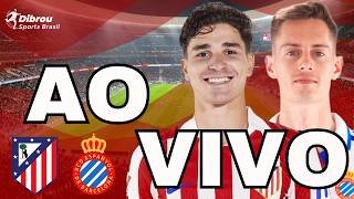 ATLÉTICO DE MADRID X ESPANYOL AO VIVO LA LIGA DIRETO DO ESTÁDIO RIYADH AIR METROPOLITANO