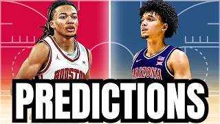 Houston vs. Arizona PREDICTION | 2025-26 College Basketball Predictions