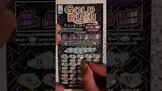 $10 Gold Rush scratch off Illinois Lottery winner 🤑