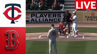 🔴 LIVE : Minnesota Twins vs Boston Red Sox | Feb 21st SPRING TRAINING | MLB THE SHOW 25 SIMULATION