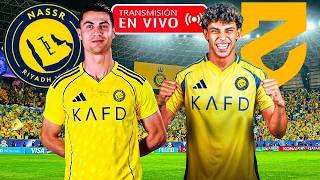 AL NASSR vs AL HAZM 🔴 EN VIVO con Cristiano Ronaldo por fecha 23 de la Saudi Pro League | REACCIÓN