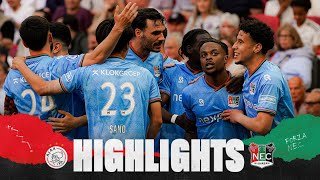 N.E.C. boekt historische uitzege op Ajax | #Highlights #AJANEC