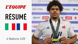 Rugby U20 - Les Bleus dominent outrageusement l'Italie dans un match à sens unique