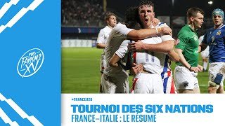 France moins 20 ans : France - Italie : Le résumé