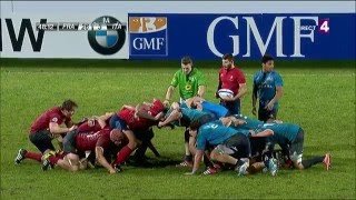 France 4   U20 6 nations  France 40 / 3 Italie   deuxième mi temps