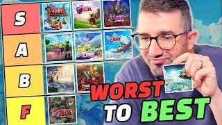 Ranking EVERY ZELDA from WORST to BEST