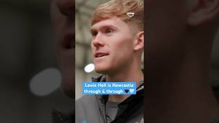 Lewis Hall's Dad is DIEHARD Newcastle 🖤🤍 #lewishall #newcastle #nufc #newcastlefc #premierleague