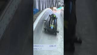 Shhh… hear that?👂 The rhythm of Jamaica on ice. 🇯🇲❄️ #Olympics #Bobsleigh