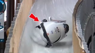 Jakob Mandlbauer Bobsleigh Crash at Winter Olympics 2026