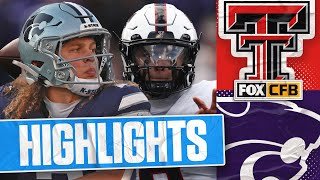 No. 13 Texas Tech Red Raiders vs. Kansas State Wildcats Highlights | FOX College Football