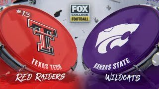 #13 Texas Tech vs Kansas State | NCAAF 2025 [Full Game]
