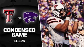 #13 Texas Tech vs. Kansas State Condensed Game | 2025 Big 12 Football