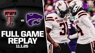 Texas Tech vs. Kansas State Full Game Replay (11.1.25) | 2025 Big 12 Football