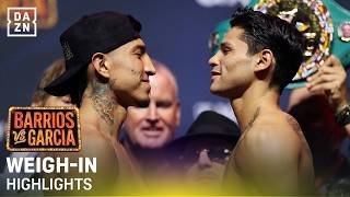 WEIGH-IN HIGHLIGHTS | MARIO BARRIOS VS RYAN GARCIA