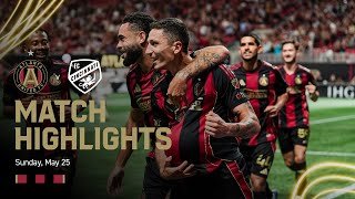 MATCH HIGHLIGHTS: Atlanta United vs. FC Cincinnati | May 25, 2025