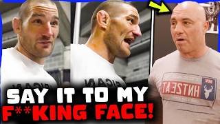 Sean Strickland PRESSES Joe Rogan after Insulting Comments Ahead of Fluffy Fight, THREATS SENT!