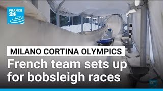 France gears up for Milano-Cortina 2026 bobsleigh Olympic races • FRANCE 24 English