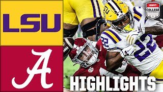 LSU Tigers vs. Alabama Crimson Tide | Full Game Highlights | ESPN College Football