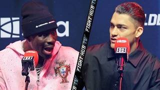 Richardson Hitchins & Oscar Duarte GET HEATED during Barrios vs Garcia press conference!