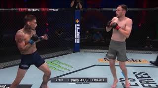 Uros Medic vs Mikey Gonzalez #MikeyGonzalez #UrosMedic #mma 