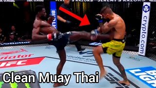 Chidi Njokuani's BRUTAL Display of Thai Striking in MMA