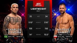 Charles "do Bronxs" Oliveira x Mateusz Gamrot | LUTA COMPLETA | UFC 326