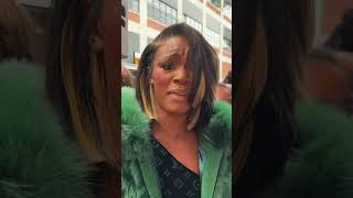 HEATED moment between Claressa Shields and Franchon Crews-Dezurn at their weigh-in 😳🍿