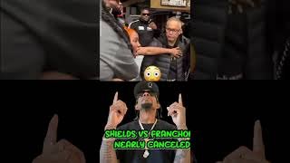 BIZARRE: CLARESSA SHIELDS ATTEMPTS TO JUMP FRANCHON CREWS-DEZURN HUSBAND AT WEIGH IN ! SAYS DEZURN