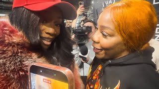 Claressa Shields CONFRONTS Franchon Crews-Dezurn & CRASHES Her Interview: “Knock That P**** Out!”