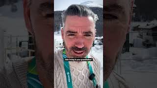 She's an Olympian and her grandfather won an Oscar