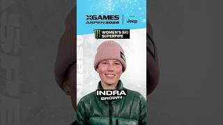 Indra Brown wins Silver Medal in Monster Energy Women's Ski Superpipe at X Games Aspen 2026