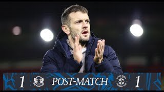Jack Wilshere on the draw with Leyton Orient | Post-match