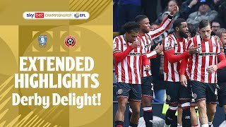 Sheffield Wednesday v Sheffield United Extended Highlights