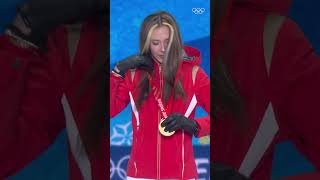 Eileen Gu's medal journey is the ultimate glow-up. ❤️ #Gangwon2024