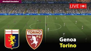 🔴In Diretta- Genoa vs Torino | Serie A 2025/26 | eFootball PES21 Simulation