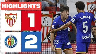 SEVILLA FC 1 - 2 GETAFE CF | RESUMEN LALIGA EA SPORTS