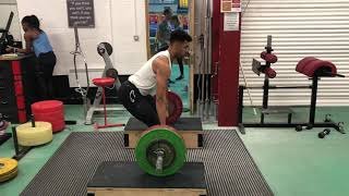 100kg Box Clean - Leon Greenwood