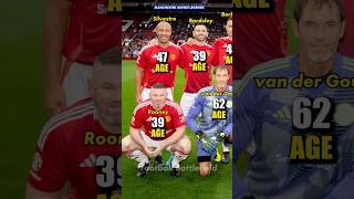 Manchester United Legends ❤️How old are they now?🤔#footballshorts #manutd #rooney