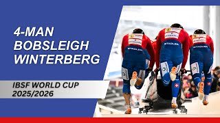 IBSF World Cup Winterberg - 4-Man Bobsleigh - Heat 2