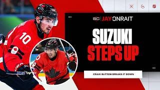 Nick Suzuki silences doubters with massive game-tying goal vs. Czechia