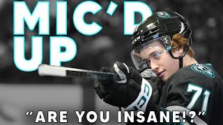 Mic'd Up: Macklin Celebrini