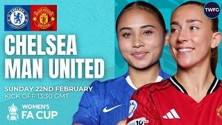 CHELSEA VS MANCHESTER UNITED LIVE | ADOBE WOMEN'S FA CUP WATCHALONG | TWFC LIVE