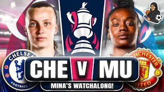 Manchester United Women (2-1) Chelsea Women | FA CUP RO16 LIVE WATCHALONG!
